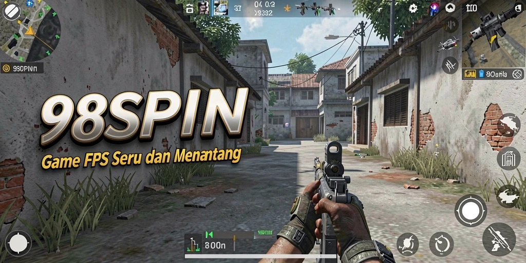 Tampilan gameplay seru dan menegangkan dalam 98SPIN.