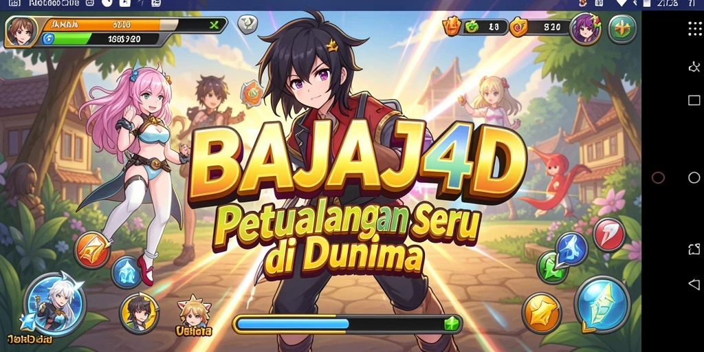 Menampilkan gameplay seru di dunia anime yang memukau.
