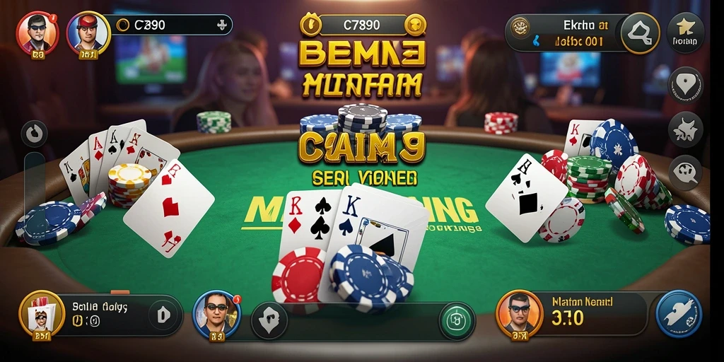 Tampilan gameplay C7890 dengan pemain yang penuh strategi.