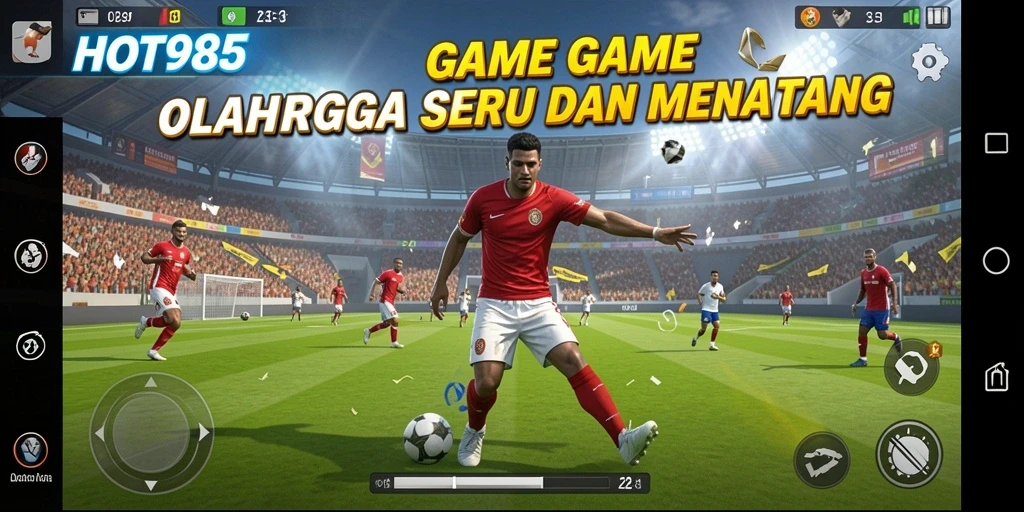 Tampilan gameplay HOT985 yang mendebarkan dalam olahraga kompetitif.