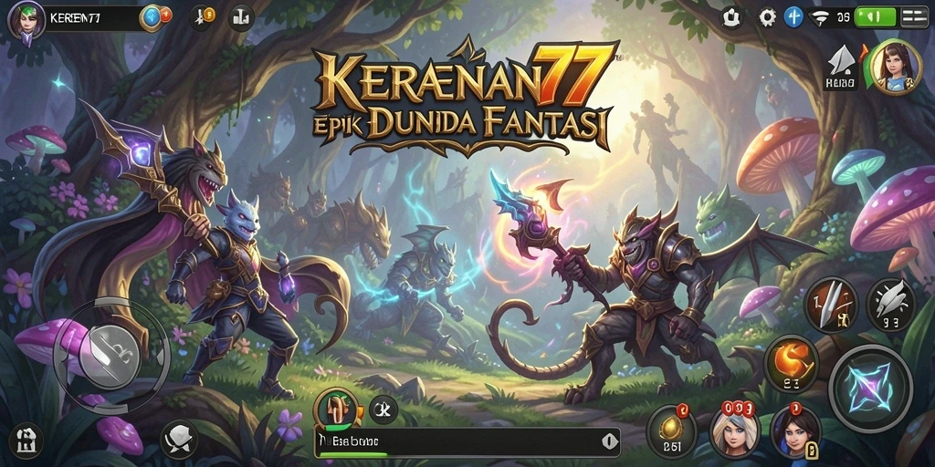Tampilan permainan KEREN77 yang mengesankan dengan pertarungan yang seru.
