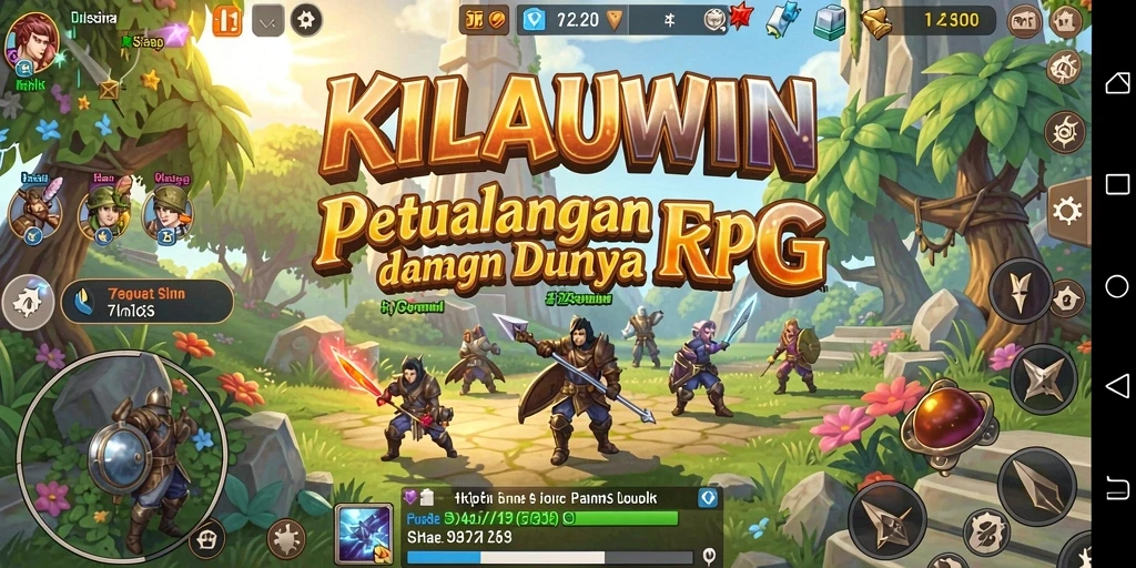 Gameplay menakjubkan KILAUWIN di dunia RPG.