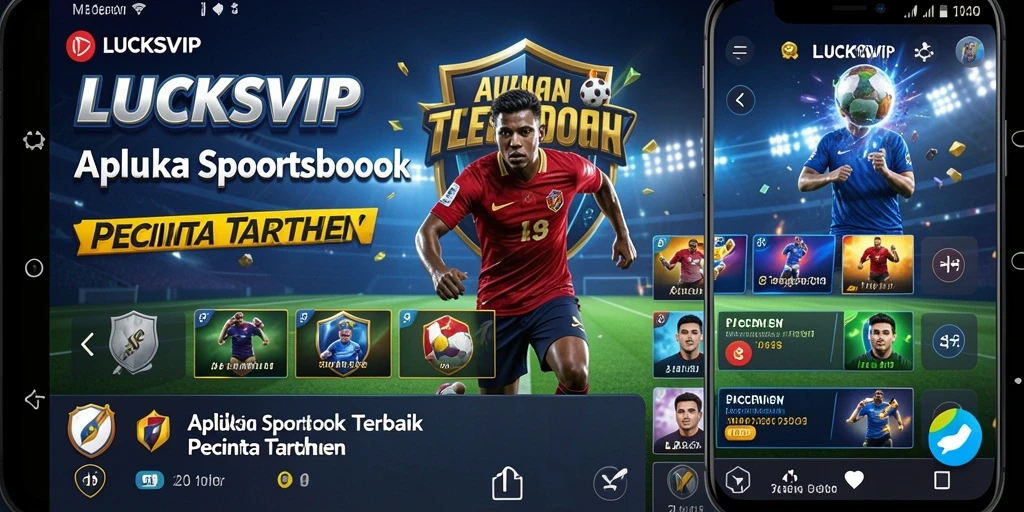 Tampilan gameplay menarik dari aplikasi Sportsbook LUCKSVIP.