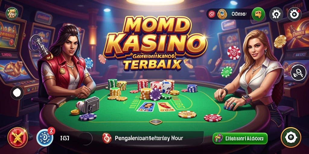 Tampilan seru dan menarik dari gameplay Kasino MPOID.