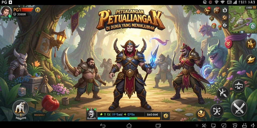Gameplay seru PG11 dengan grafik menakjubkan dan petualangan mendebarkan.