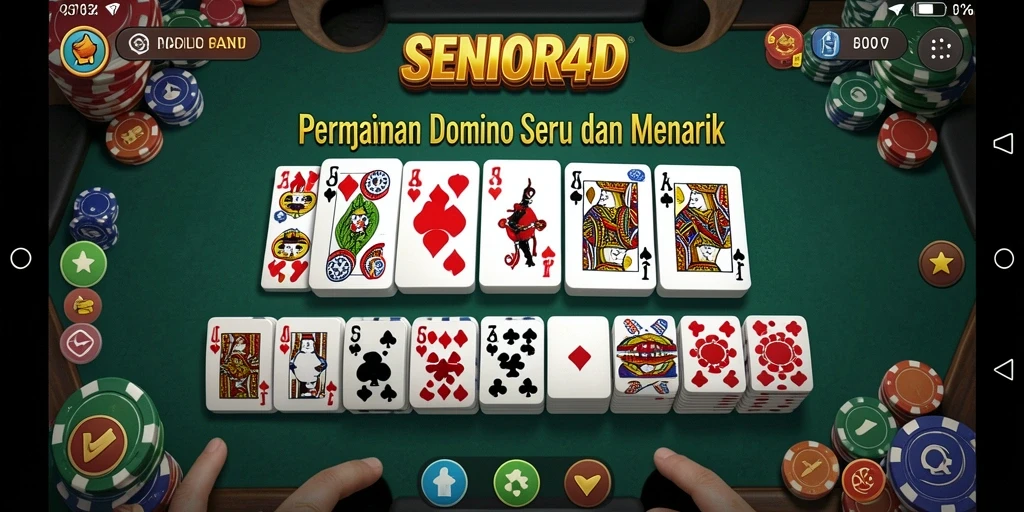 Gameplay seru dalam SENIOR4D dengan tampilan visual yang memukau.